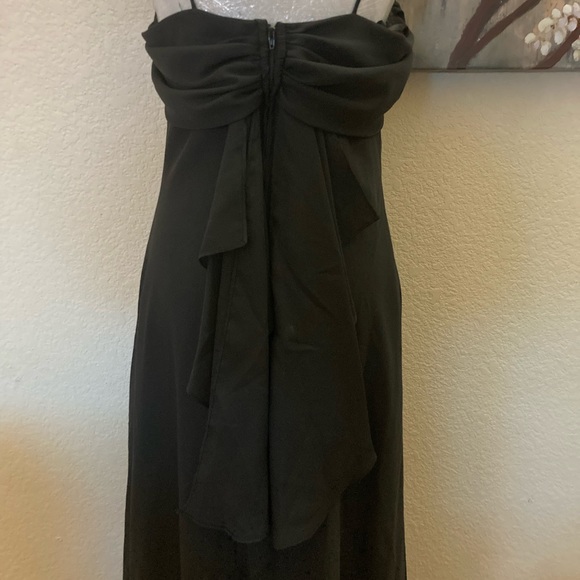 Y2K Black Long Formal Prom Dress - Picture 8 of 9